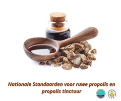 4e evaluatie verzoek ontwikkeling Nationale Standaarden voor propolis