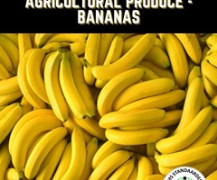 Stemronde PART 1: 202X “Specification for grades of Fresh Agricultural Produce - Bananas”.