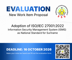 Evaluatie Verzoek NWIP Voor Adoptie ISO 27001 Standaard